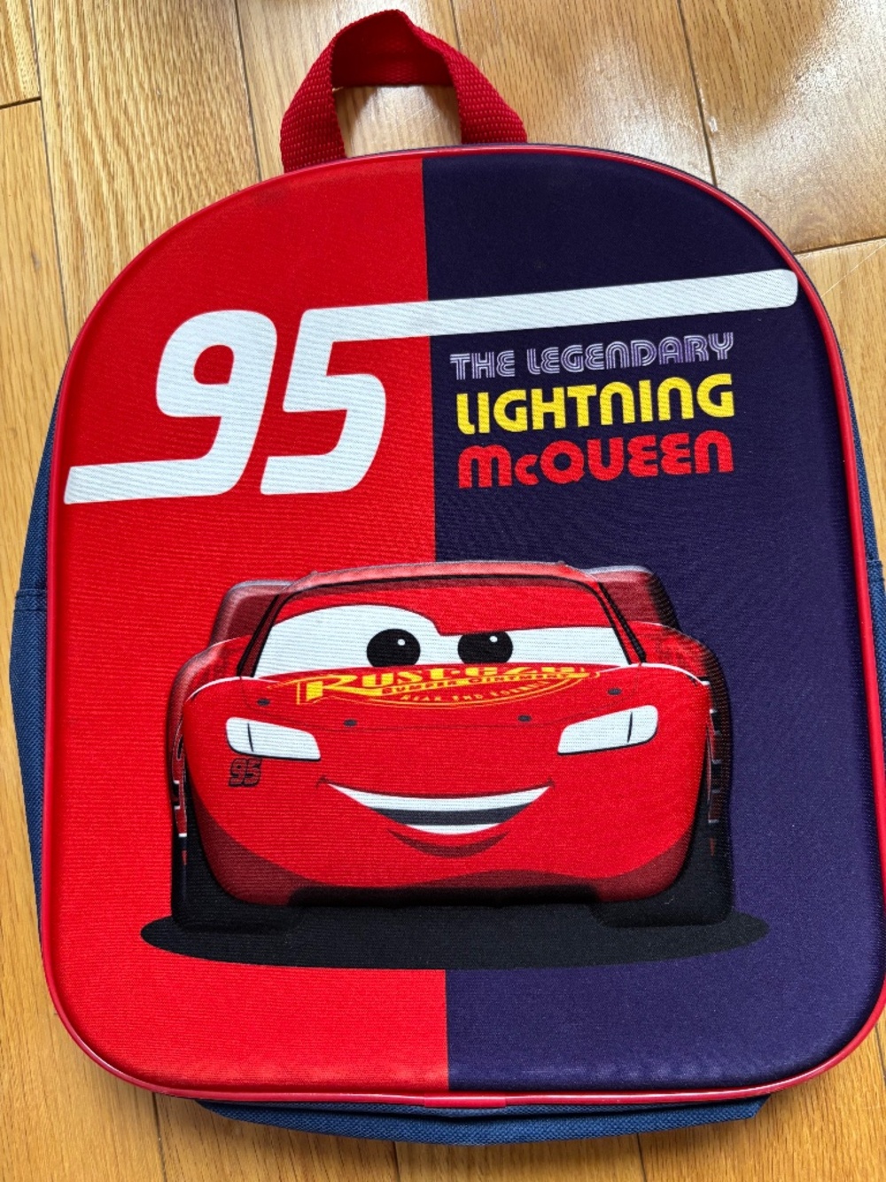 Disney Pixar Cars Lightning McQueen Toddler Backpack - 12" Mini School Bag for B